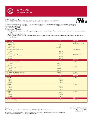 Lexan LUX7630C(f1)(gg)